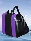 Roller Skate Bag Ice Skate Shoes Bag Adjustable Strap Oxford Cloth for Men Women