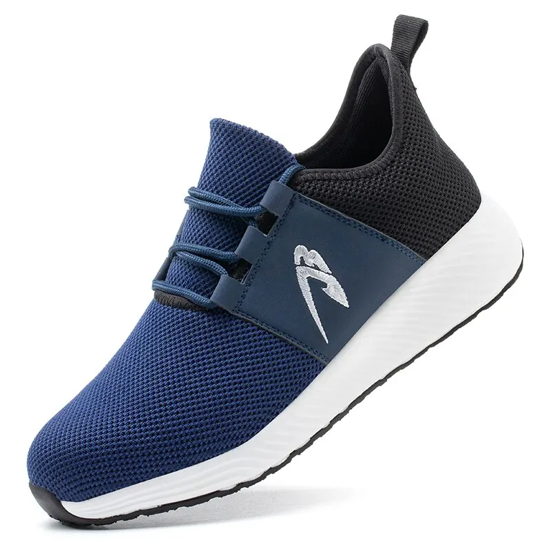 Work Safety Men Shoes Anti-Smashing Working Male Sneakers Indestructible Men's Casual Shoes Lightweight Safety Ankle Boots 2021
