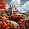 Autumn Harvest-Paint by Numbers Acrylic Painting 40*40CM