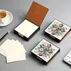 Cross Leather Diamond Art Note Box with 160 Sheets of Paper for Beginners
