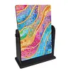 DIY Diamonds Painting Special Shaped Crystal Drill Crafts Mirror Desk Ornament Decor Kit