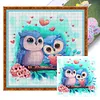 Owl - 18CT Stamped Cross Stitch 20*20cm