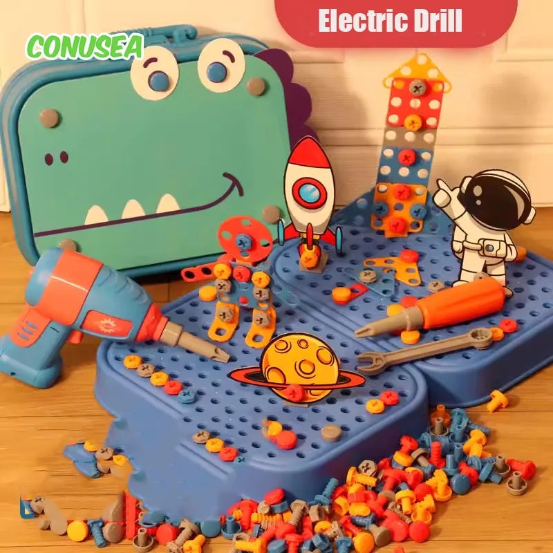 Electric Drill Screw Nut 3D Puzzle Toys