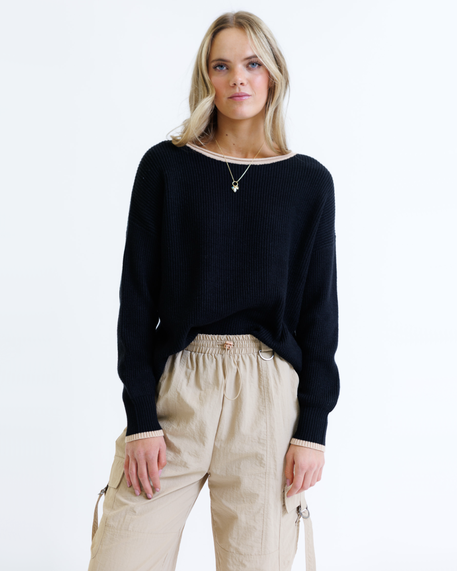 Scallop Crew Sweater