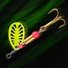 10pcs Boxed Metal Spoon Spinner Fishing Lure Fishing Wobblers Artificial Bait(A)