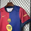 2024/2025 Kids Size Barcelona Home Football Shirt 1:1 Thai Quality(Big Sponsor)