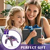 (US Local)5D DIY Special Shape Diamond Painting Desk Ornament Purple Animals Decor Kit