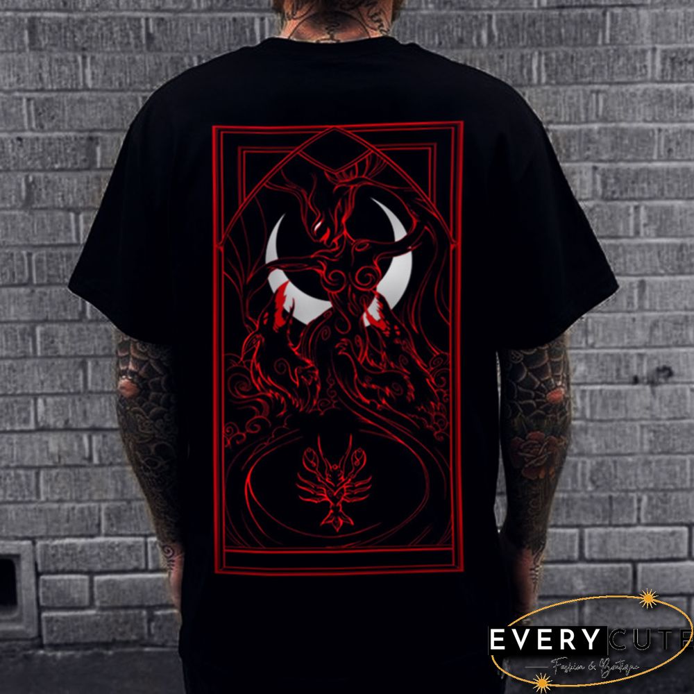 Fashion Devil Printed Mens T-Shirt