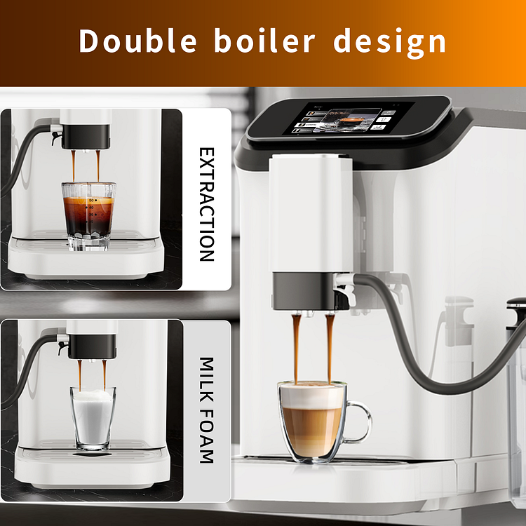 Mcilpoog WS-D5 Pro Fully Automatic Espresso Machine | 12 Drinks