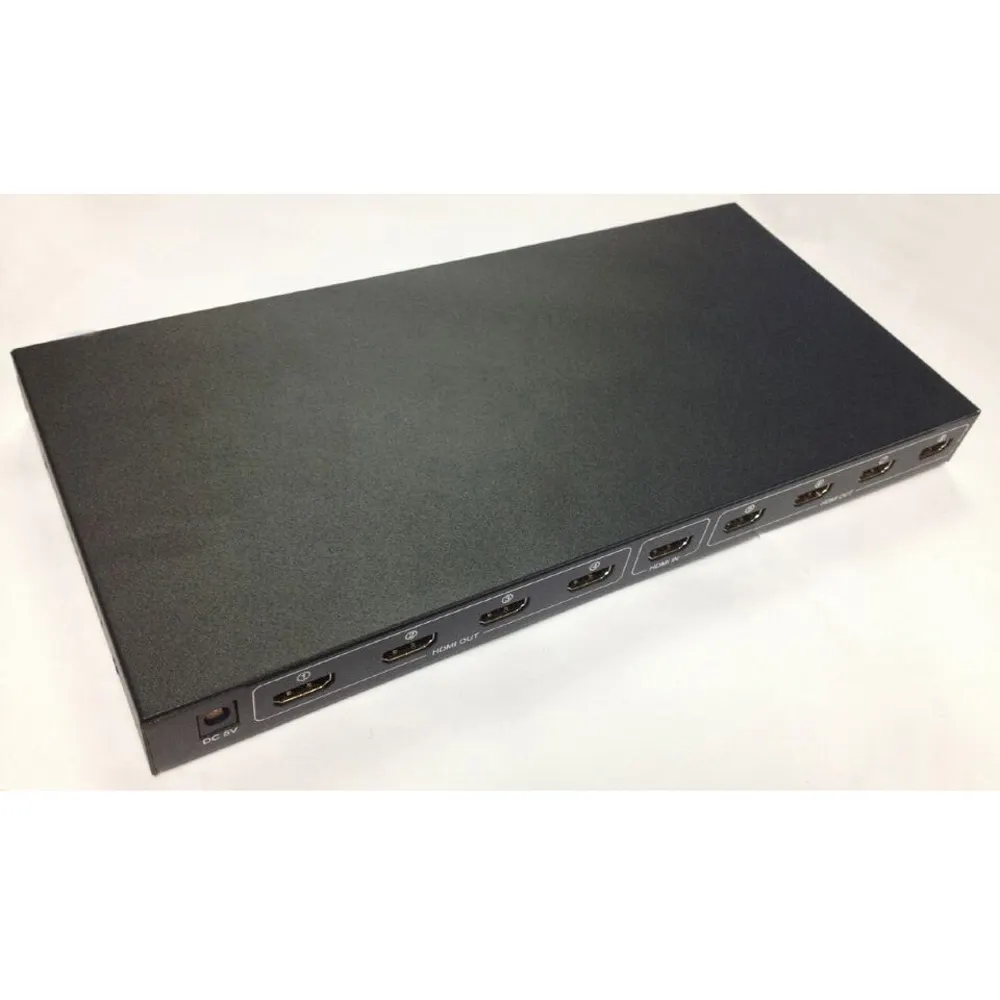 HDMI Splitter 1*8 Support Full HD 1080P 3D HDMI Splitter 1 To 8 Black