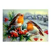 2 Birdsate - Partial Round Diamond Painting  40x30cm