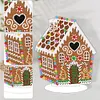 DIY Gingerbread House Diamond painting ornaments(Single-Sided)