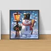 Snowman - Full Round Diamond Painting