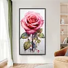 【Limited Stock Sale】(Big Size)Texture Rose-Paint by Numbers Acrylic Painting 40*70CM
