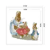 Rabbit-14CT Stamped Cross Stitch Kit(21*22cm)