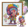 Aircraft Navigator-14CT Stamped Cross Stitch Kit(43x46cm)