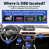 OBD2 Scanner Diagnostic Tool Car Code Reader with Battery Tester Live Data