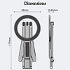 Magsafe Multi-Function Magnetic Mobile Phone Holder Foldable Mobile Phone Tripod Photo Live Portable Selfie Stick Desktop Tripod