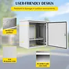[US Local Warehouse] Electrical Junction Box IP55 Waterproof Metal Electrical Enclosure 24x24x28in with Fan-Vent Design Enclosure Steel Box for Electronics Services and Battery Accessories