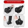 3D Print Hollow Bicycle Saddle Shockproof Cycling Cushion Lightweight MTB Seat