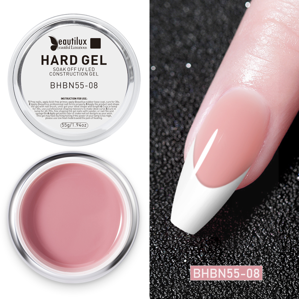 BUILDER NAIL GEL | HARD GEL 55g|BHBN55-08