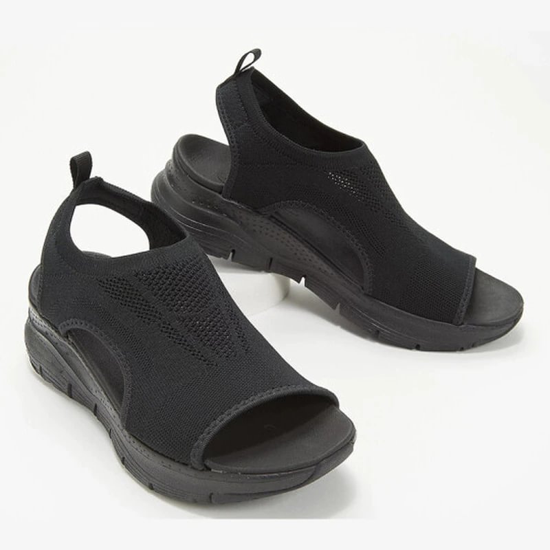 Qengg Plus Size Women's Shoes Summer 2022 Comfort Casual Sport Sandals Women Beach Wedge Sandals Women Platform Sandals Roman Sandals