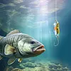 10pcs Metal Spoon Fishing Lures Spinner Bait Artificial Hard Bait Fishing Tackle