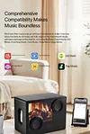 Floating Lyrics Bluetooth Speaker