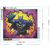 Batman Wall-Full Round Diamond Painting 40*35CM