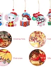 Christmas Diamond Painting Tree Pendant