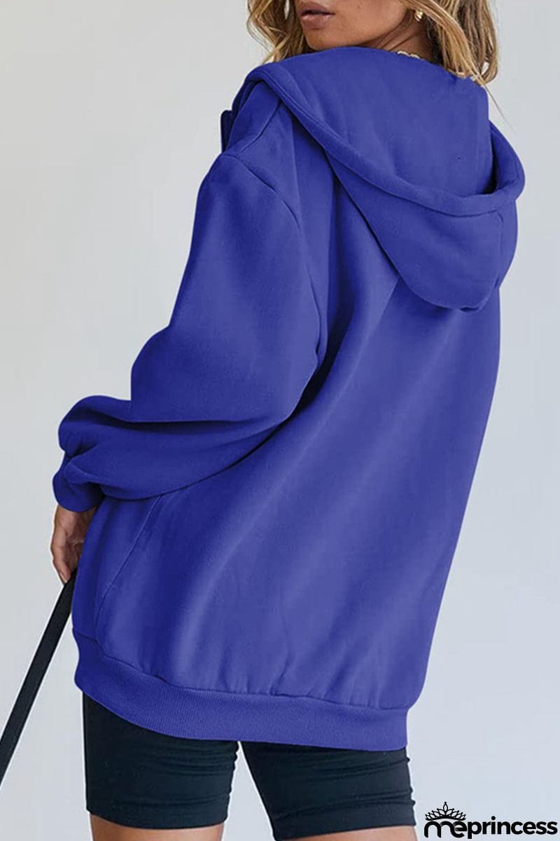 Casual Sportswear Solid Pocket Hooded Collar Outerwear