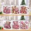 6Pcs Diamond Painting Bear Greeting Cards Congratulations Cards & Gifts