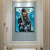 Pirates Caribbean-Full Round Diamond Painting 50*60CM