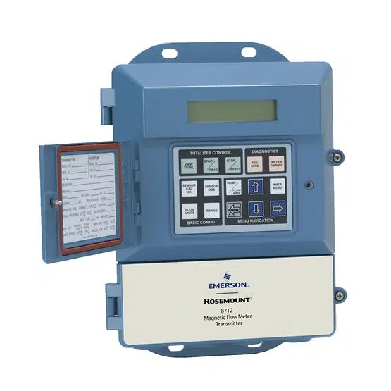 rosemount,Rosemount 8712E Transmitter and 8705200 Sensor |  Rosemount 8705 Flanged Magnetic Flow Meter
