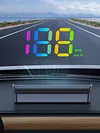Car HUD Automatic Brightness Adjustment GPS Head Up Display Digital Speedometer