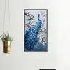 Peacock - 9CT Full Beaded Cross Stitch Kit(30x56cm)