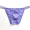 Men's Thongs Underwear Sexy Mini Thong Men Panties Low Waist T-Back Bikini Briefs Ultra Thin Underpants