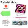 2027 Diamond Painting Monthly Calendar Kit Diamond Art Calendar for DIY Crafts