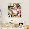 Kitchen Housewife-11CT Stamped Cross Stitch 50*50cm/19.69*19.69in