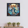Madonna Fairy Glass Painting-Paint by Numbers Acrylic Painting 50*50CM