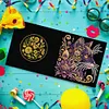 (US Local)6pcs Diamond Painting Greeting Cards DIY Diamond Art Cards for Adults (Cat)