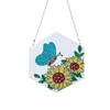 Diamond painting Pendant - Flower and Butterfly