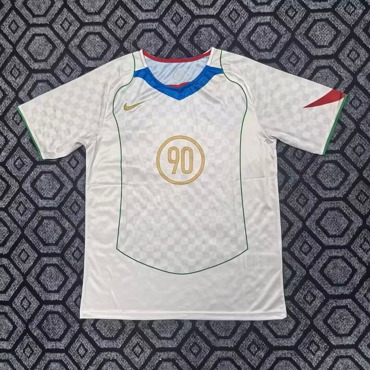 2025-26 Nike 90 White Jersey - Fan Edition