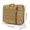 EDC Organizer Tool Pouch Multi-Pockets Camping Survival Pouch for Camping Hiking