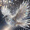 Diamond Painting -DIY Round Drill Iridescent Bird(40x40cm)