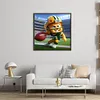 (Stamped/Counted) Green Bay Packers Football-11CT Cross Stitch 40*40cm