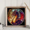 (Stamped/Counted) Dragon - 11CT Cross Stitch 40*40cm/15.75*15.75in