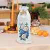 Diamond Art Wine Bottle Bags Covers DIY Diamond Painting Wine Bags (Bouquet)