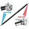 [US Local Warehouse] 6Pcs TB200B Hydraulic Gate Closer 60 to 140 Pounds in Weight Closing Automatic Door Closers 40 to 64 Inches in Width Gate Limit Hydraulic Buffer for Home Yard/Fences/Gardens