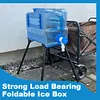 Folding Cooler Stand Frame Detachable Cooler Luggage Rack BBQ Picnic Accessories